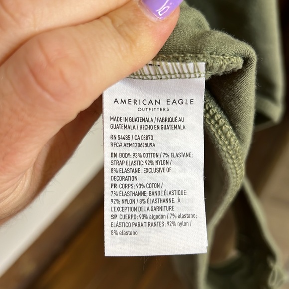 AEO Grateful Dead Dancing Bear Bodysuit in Green- M - Picture 5 of 6